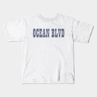 lana del rey - ocean blvd Kids T-Shirt